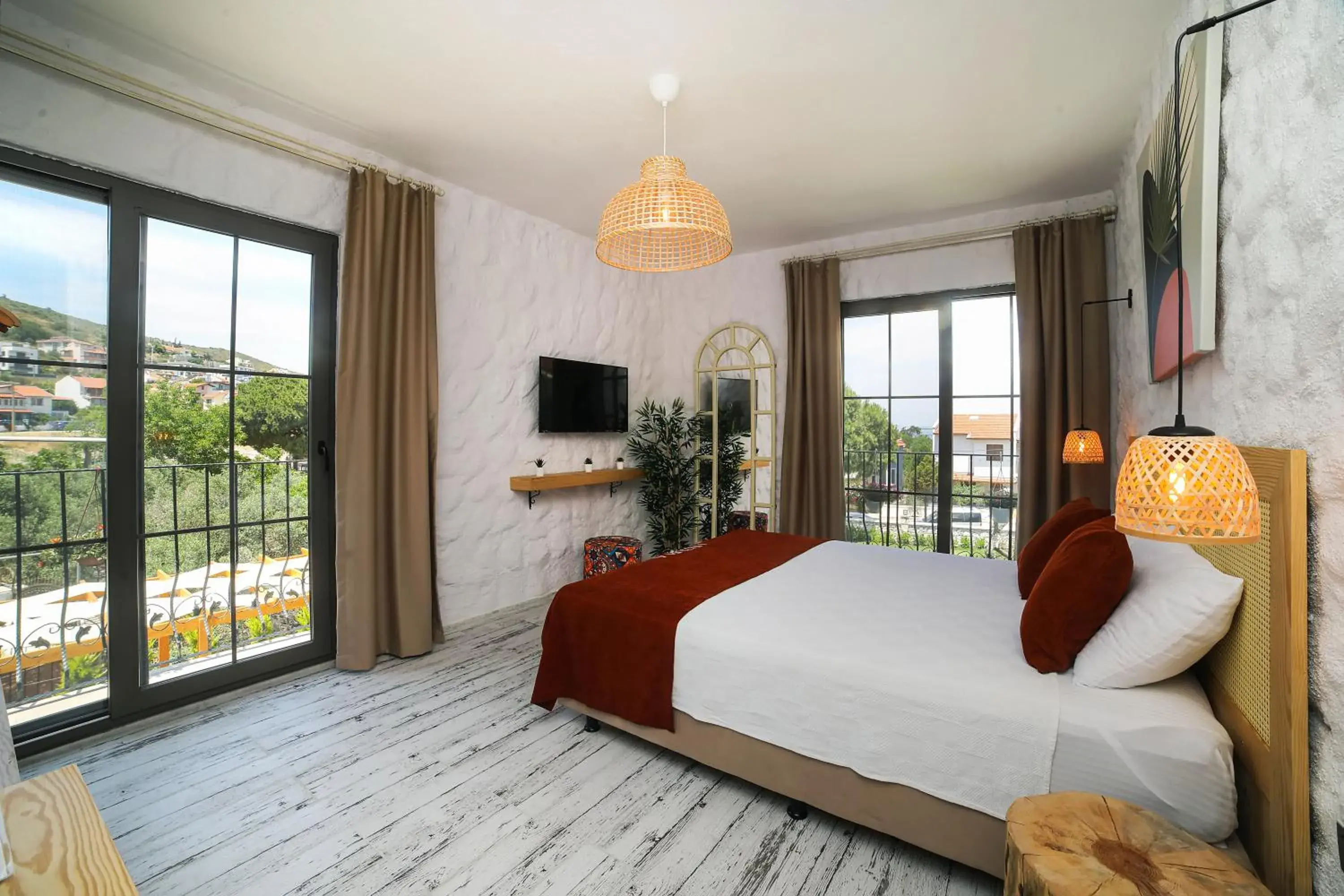 Bed in Huzurla otel